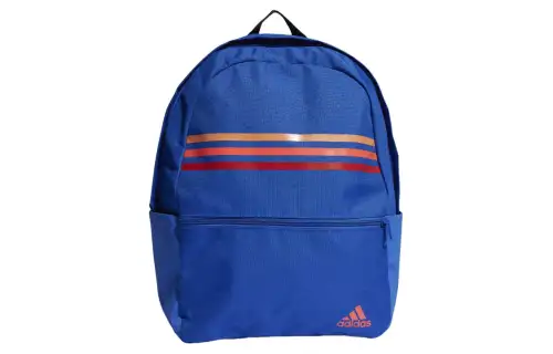 Adidas Recycled Polyester Plain Weave Fabric Backpack Unisex Royal Blue & Miracle Earth Tone