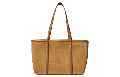 Loro Piana Calfskin Shoulder Bag Regular Women's Tan