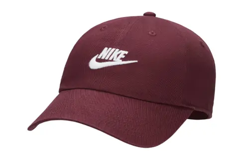 Nike Cotton Baseball Caps Unisex Red