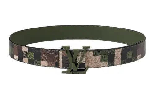 LOUIS VUITTON Lv Mega Pixel 40mm Reversible Belt
