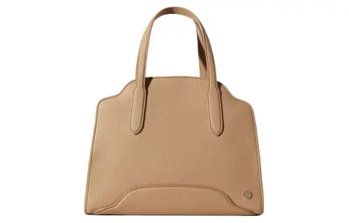 Loro Piana Cow Leather Portable Crossbody Bag, Shoulder Bag Women's Umber