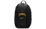 Nike Fabric Backpack Regular Unisex Black & Metal Gold Coin