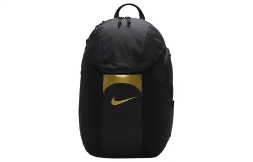 Nike Fabric Backpack Regular Unisex Black & Metal Gold Coin