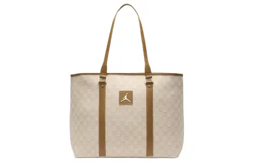 Jordan Polyester Tote Bag, Shopping Bag, Shoulder Bag Regular Unisex Coconut Milk