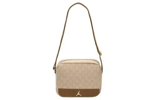 Jordan Polyester Shoulder Bag, Crossbody Bag Regular Unisex Coconut Milk