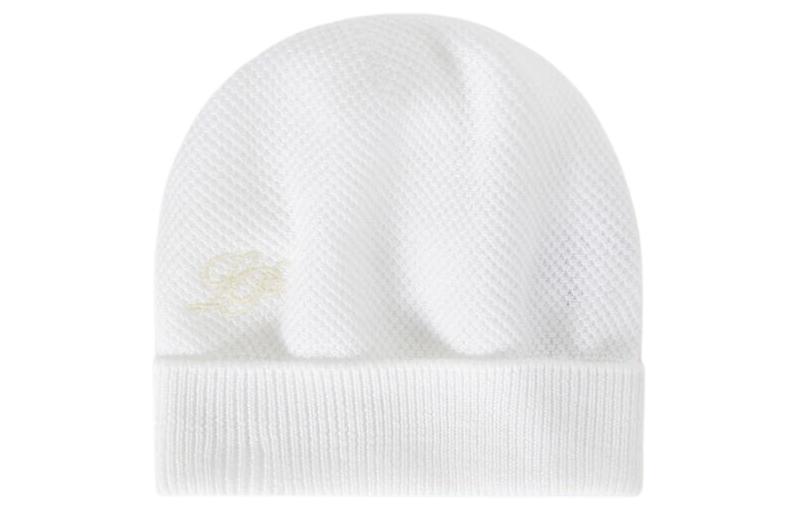Loro Piana Cotton Beanies Baby White
