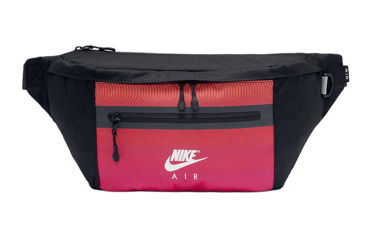 Поясная сумка Nike ELEMENTAL Premium (черно-красная)