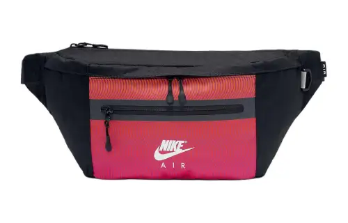 Nike Elemental Fabric Shoulder Bag, Crossbody Bag, Fanny Pack Regular Unisex Black & Red