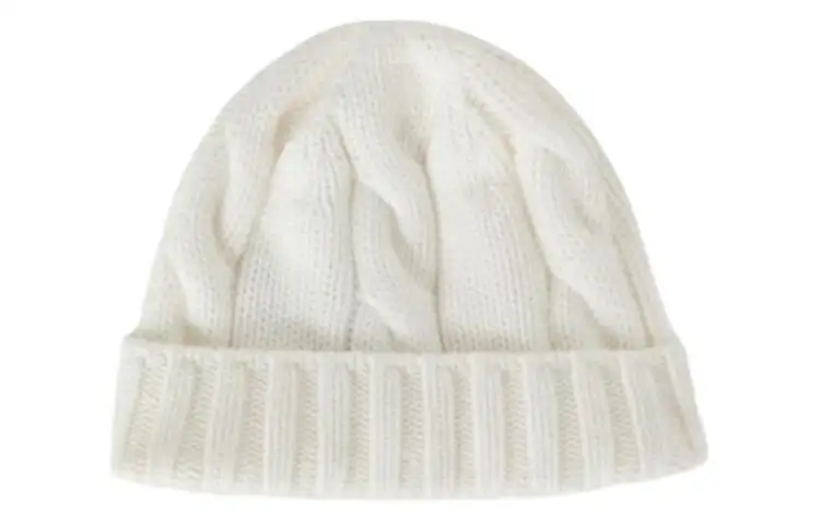 Loro Piana Baby Cashmere Beanies Women's White