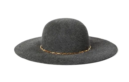 Loro Piana Rabbit Fur Top Hats Women's Gray