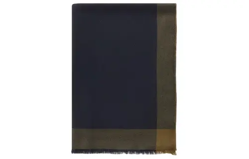 Loro Piana Knit Scarves Men's Dark Blue