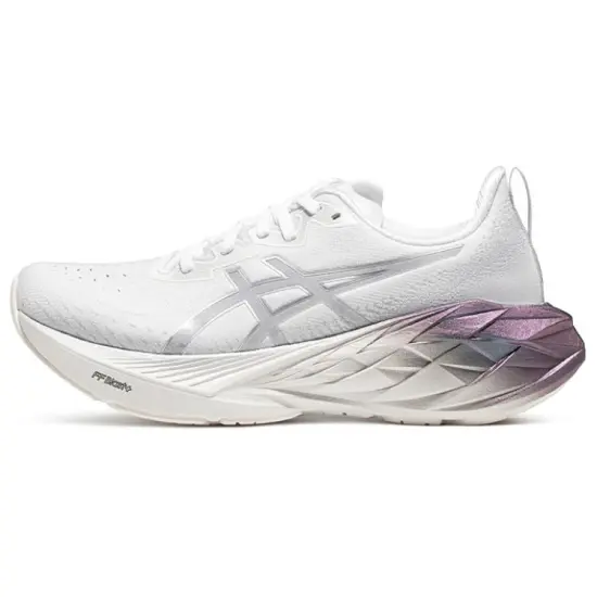 Asics Novablast 4 Platinum 'Real White Pure Silver' Women's