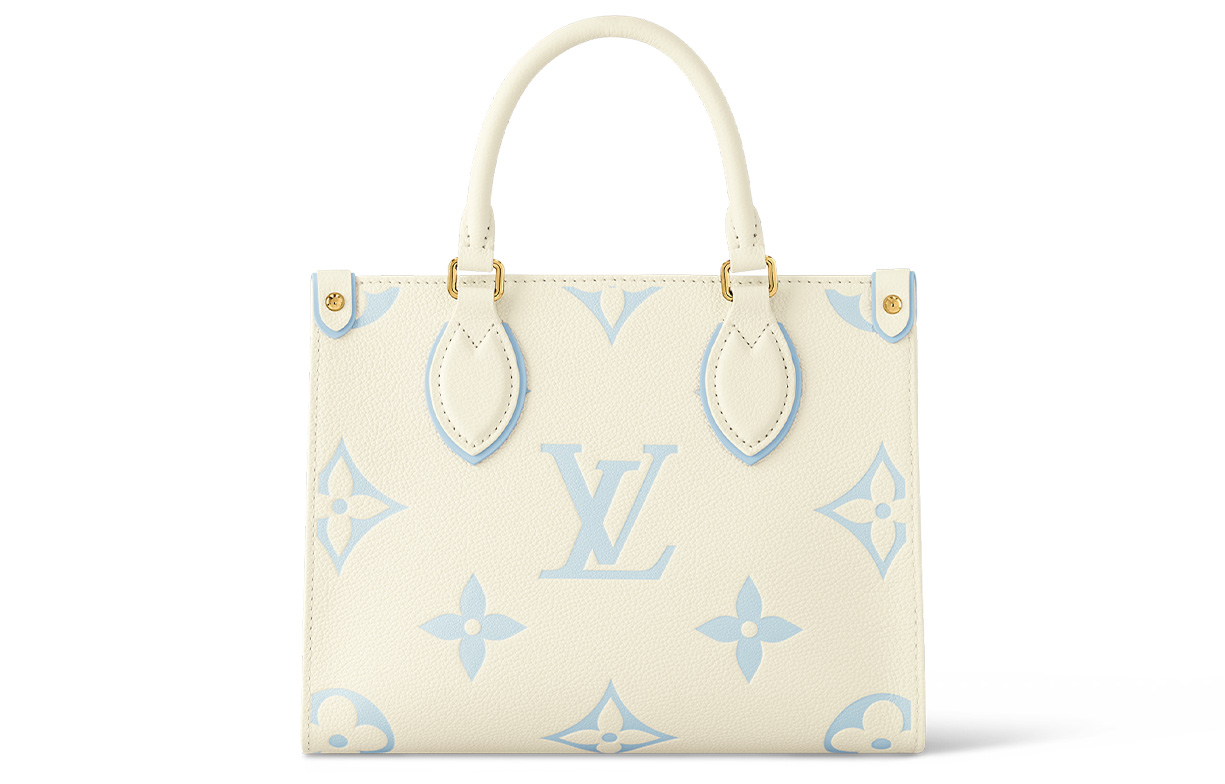 Женская сумка Louis Vuitton ONTHEGO PM (черная) — фото 3