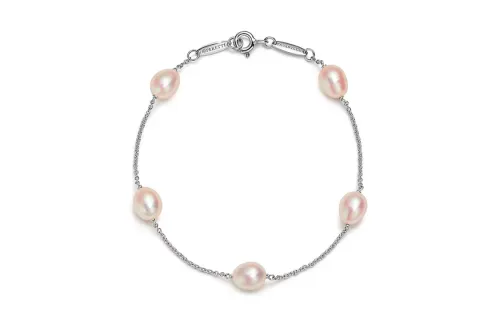 TIFFANY & CO. Sterling Silver, Freshwater Pearl Bracelets Women's Silver