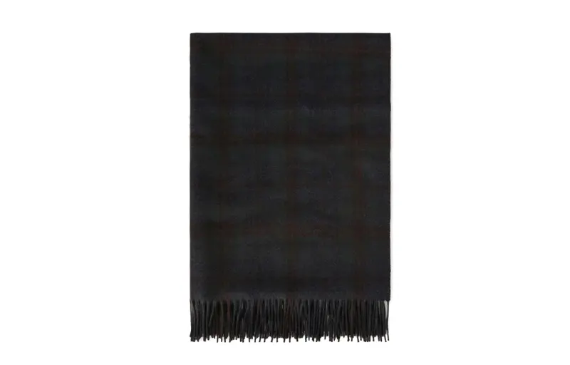 Loro Piana Knit Scarves Men's Black