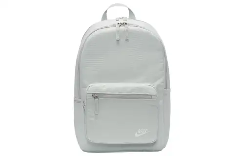 Nike Heritage Polyester Backpack Unisex Light Silver & Phantom