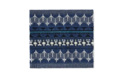 Loro Piana Knit Scarves Women's Blue