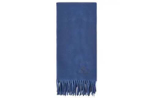 Loro Piana Knit Scarves Men's Blue