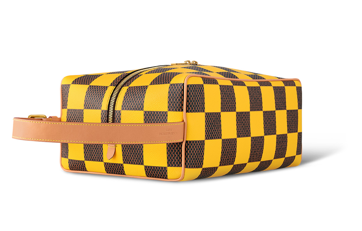 Женская сумка Louis Vuitton N40570 (желтая) — фото 2