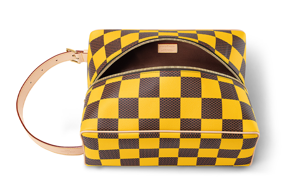 Женская сумка Louis Vuitton N40570 (желтая) — фото 5