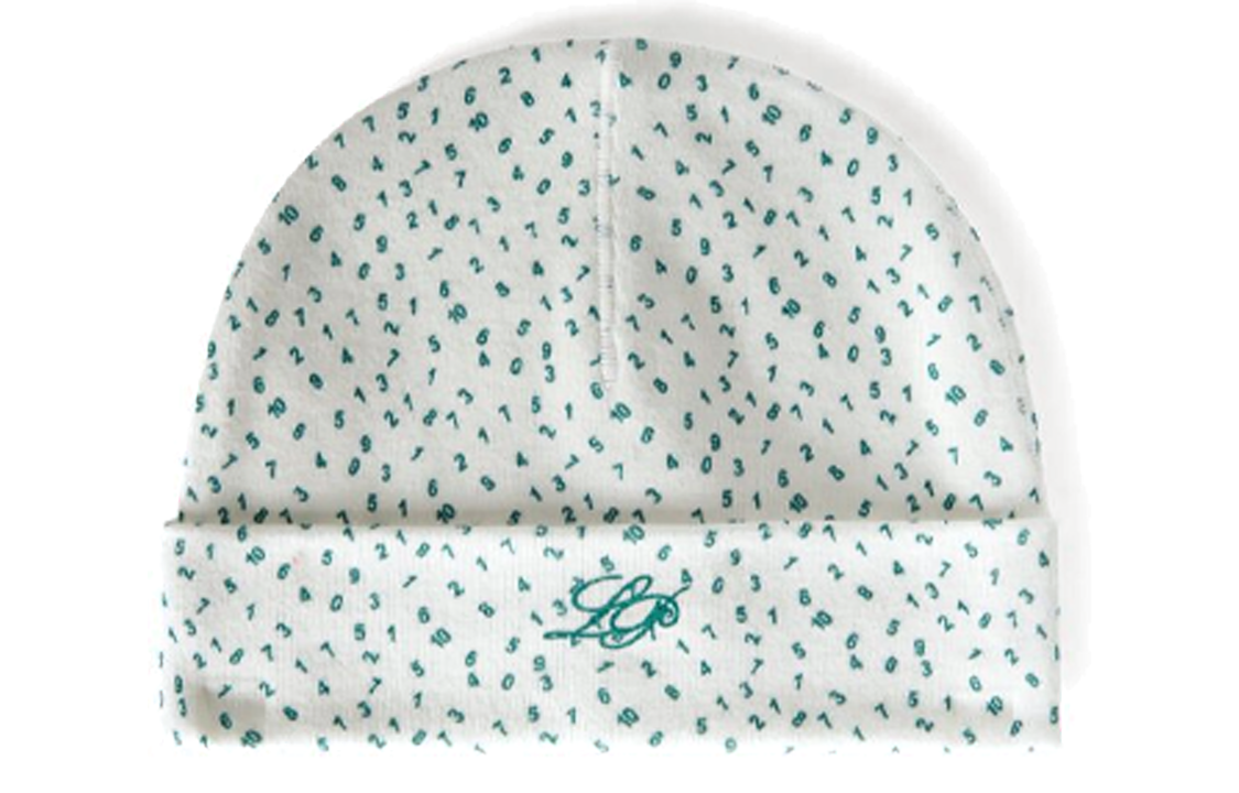 Loro Piana Cotton Beanies Baby Green
