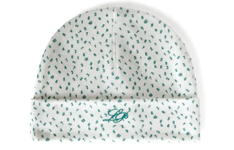 Loro Piana Cotton Beanies Baby Green