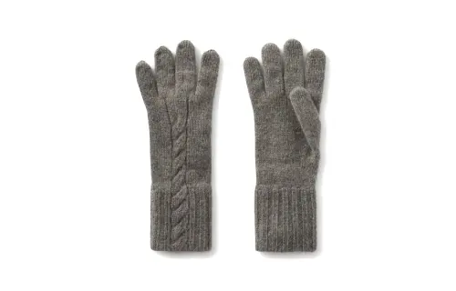 Loro Piana Napier Knitted Gloves