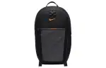 Nike Fabric Backpack Regular Unisex Black & Coal Black & Dutch Orange