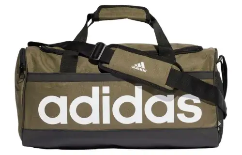 Adidas Essential Recycled Polyester Shoulder Bag, Crossbody Bag, Handbag, Gym Bag Large Unisex Khaki