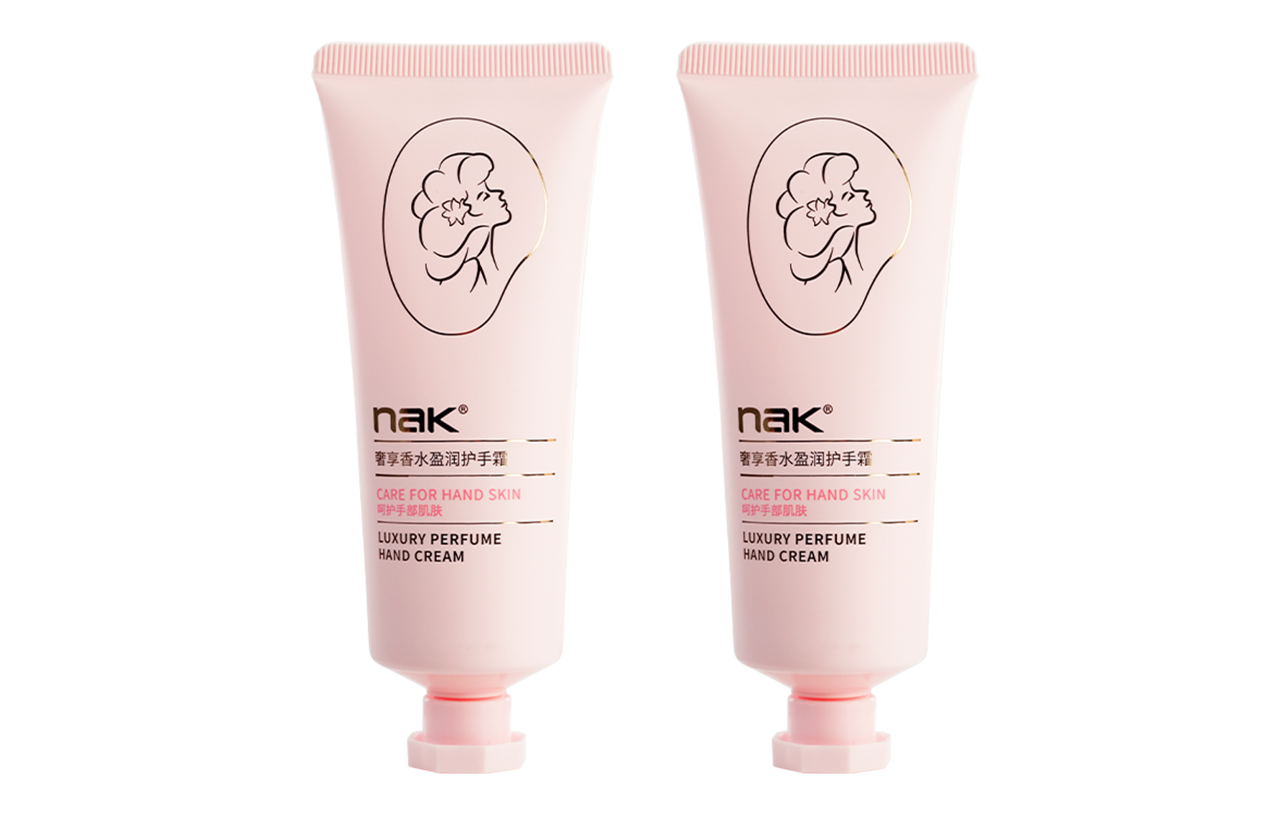 NAK Perfume, moisturizing whitening hand cream strongly flavoured, gift box, long-term effect, 50g, 50g, 50g