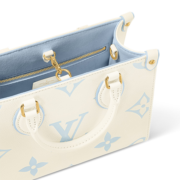 Женская сумка Louis Vuitton ONTHEGO PM (черная) — фото 5