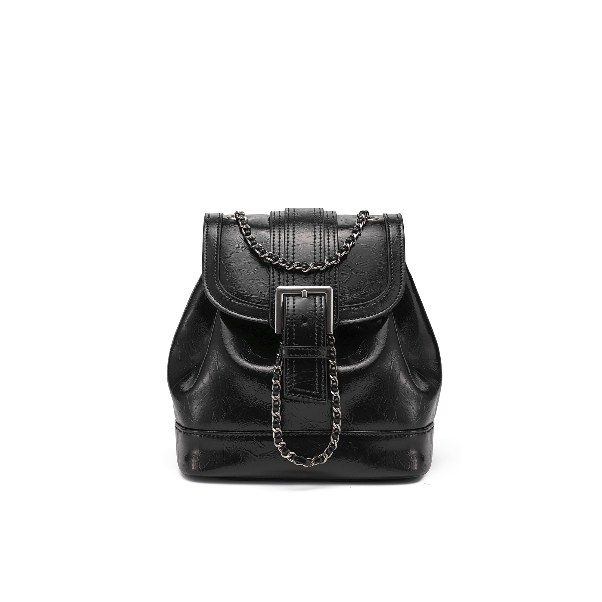 Сеть нишевых ароматов Ximuting Xueying полосатый Поездка один Книга плеча пакет назад пакет кожаный Плечи пакет Середина мужские и женские фасон унисекс для влюбленной пары стиль Много -розовый