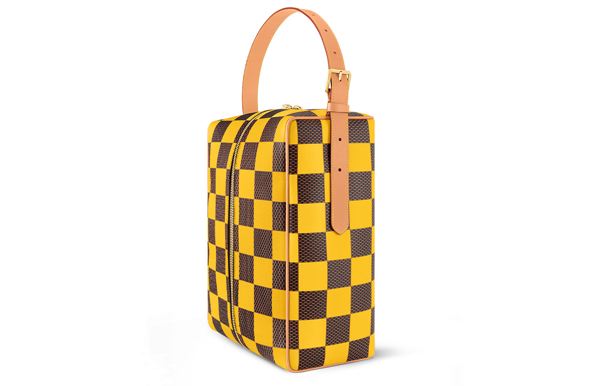 Женская сумка Louis Vuitton N40570 (желтая) — фото 4