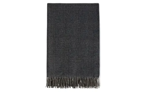 Loro Piana Knit Scarves Men's Gray