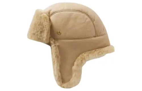 Loro Piana Sheepskin Trapper Hats Women's Brown