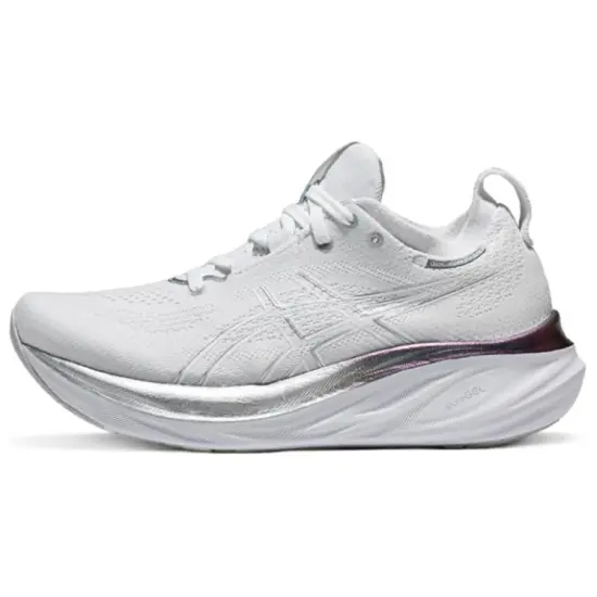Asics Gel Nimbus 26 Platinum 'Real White Pure Silver'