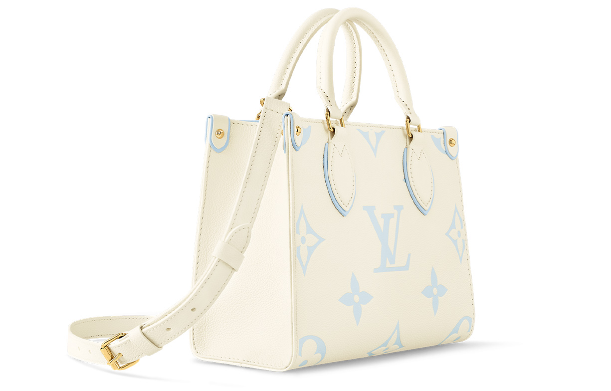 Женская сумка Louis Vuitton ONTHEGO PM (черная) — фото 2