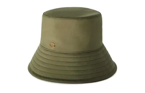 Loro Piana Linen Bucket Hats Women's Olive