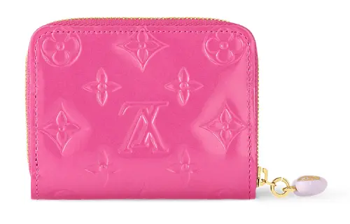 LOUIS VUITTON Zippy Coin Purse Neon Pink