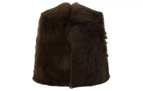 Loro Piana Sheepskin, Cotton, Acetate Hats & Caps Women's Brown