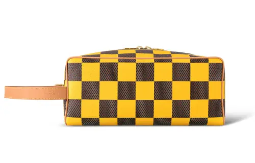 LOUIS VUITTON Shoes Bag Damier Pop Yellow