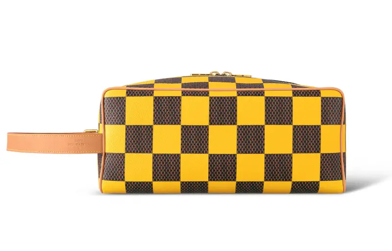 LOUIS VUITTON Shoes Bag Damier Pop Yellow