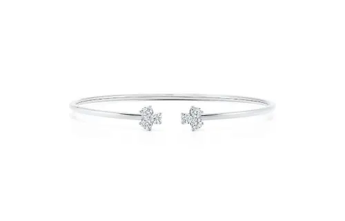 TIFFANY & CO. White Gold, Diamond Bracelets Women's Silver