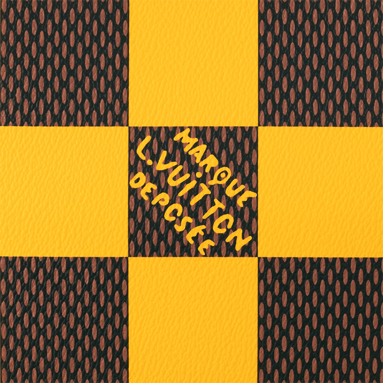 Женская сумка Louis Vuitton N40570 (желтая) — фото 6