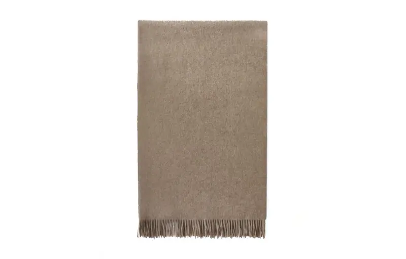 Loro Piana Knit Scarves Women's Umber