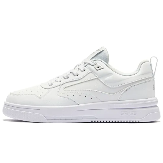 Erke Cool Play 2.0 Anti-Slip Wear-Resistant Low-Top Skateboard Shoes Men's Erke White