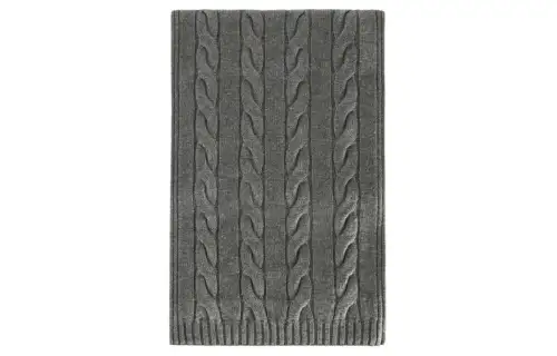 Loro Piana Knit Scarves Women's Gray