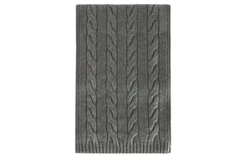 Loro Piana Knit Scarves Women's Gray