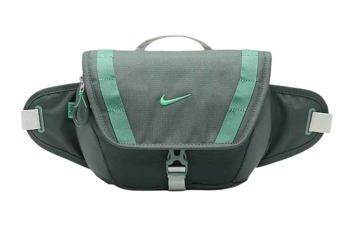 Nike Fabric Fanny Pack Regular Unisex Vintage Green & Light Silver & Stadium Green
