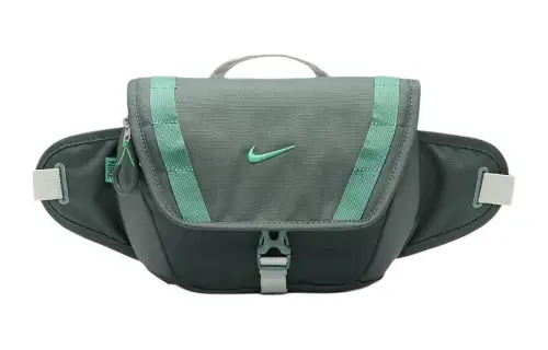 Nike Fabric Fanny Pack Regular Unisex Vintage Green & Light Silver & Stadium Green